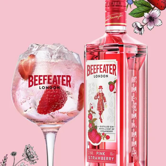 Джин Beefeater Pink Strawberry от BNKWines.bg