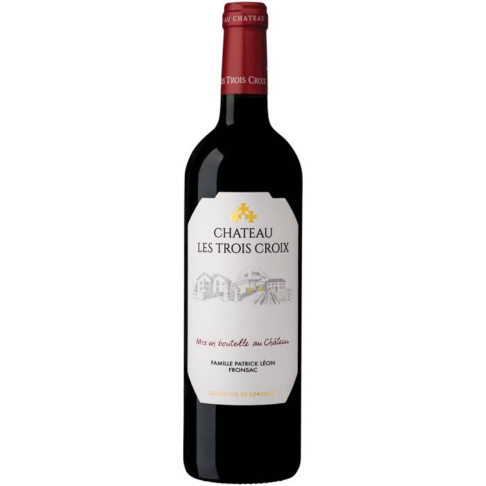 Château Les Trois Croix Fronsac - 750ml от BNKWines.bg