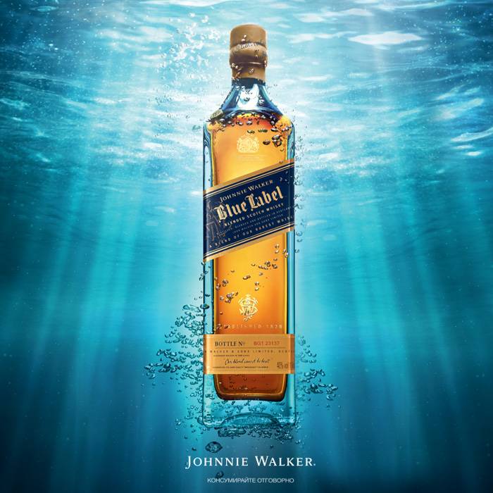 Johnnie Walker Blue Label 1l от BNKWines.bg