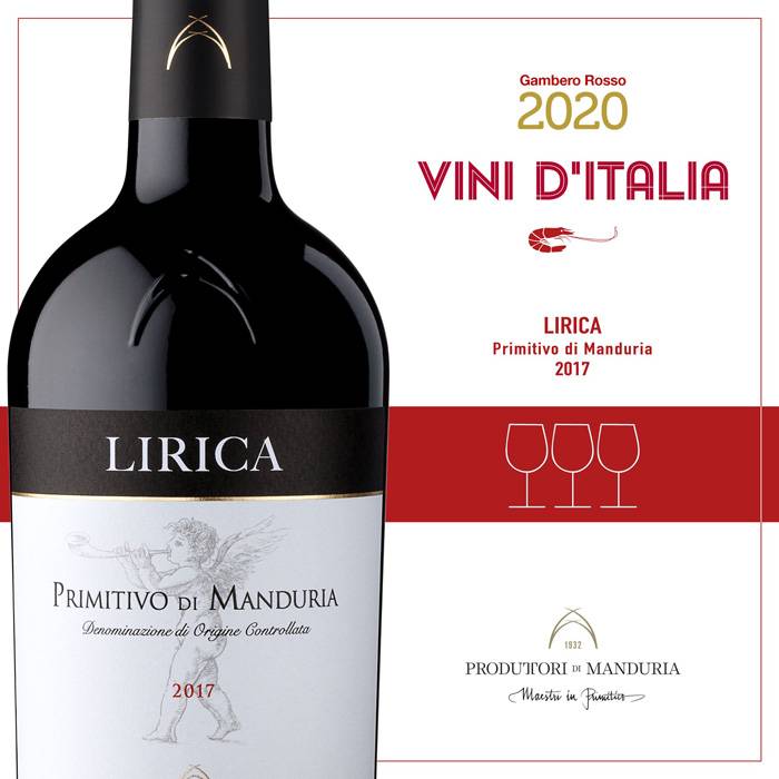 “Lirica” Primitivo di Manduria DOC - 750ml от BNKWines.bg