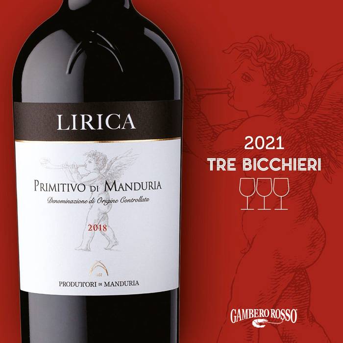 “Lirica” Primitivo di Manduria DOC - 750ml от BNKWines.bg