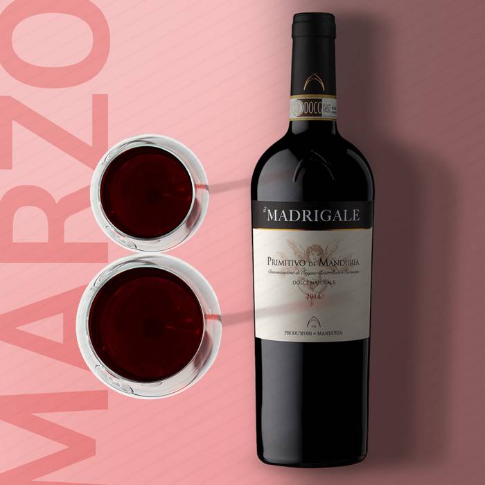 “Madrigale” Primitivo di Manduria DOC Dolce Naturale - 750ml от BNKWines.bg