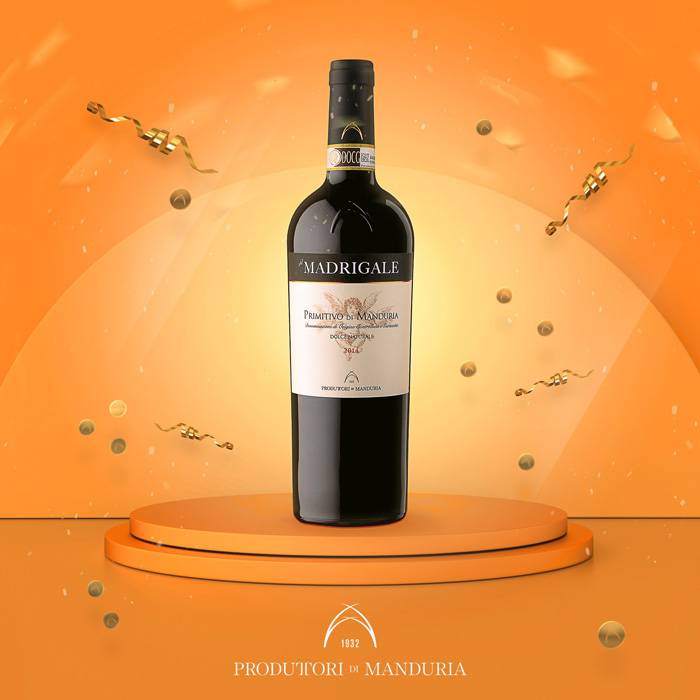 “Madrigale” Primitivo di Manduria DOC Dolce Naturale - 750ml от BNKWines.bg
