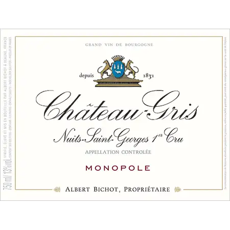 Nuits-Saint-Georges 1er Cru “Château Gris” Pinot Noir - 750ml от BNKWines.bg