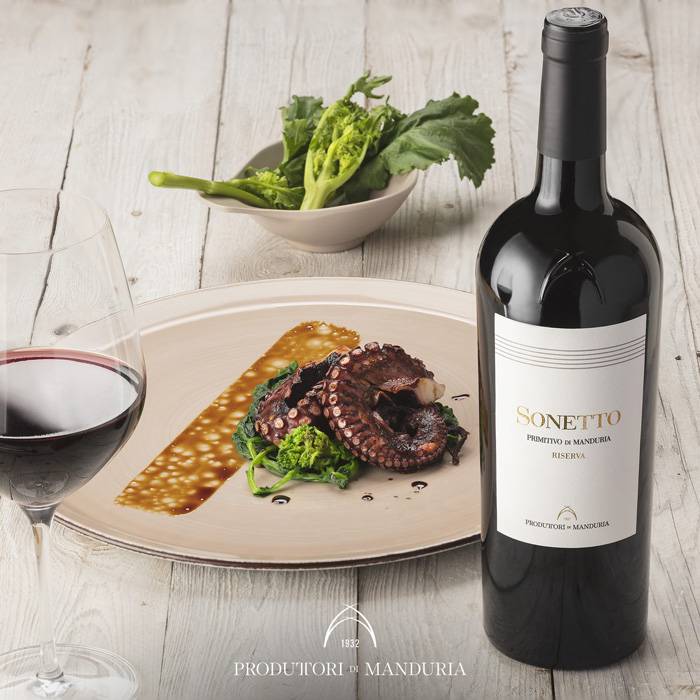 “Sonetto” Primitivo di Manduria DOC Riserva - 750ml от BNKWines.bg
