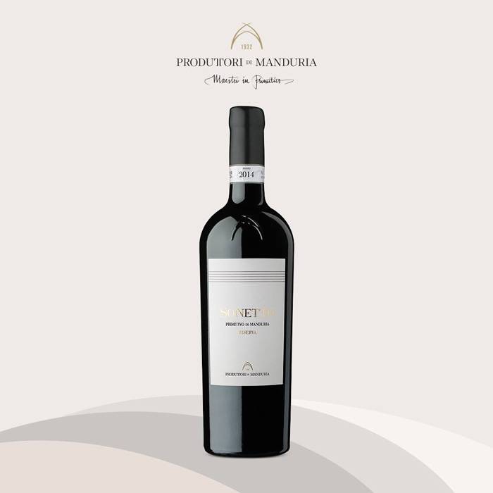 “Sonetto” Primitivo di Manduria DOC Riserva - 750ml от BNKWines.bg
