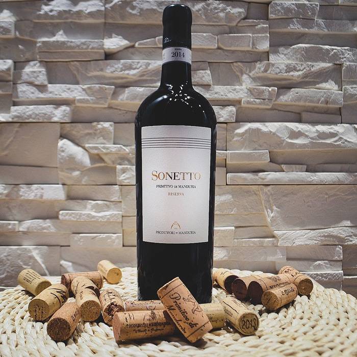 “Sonetto” Primitivo di Manduria DOC Riserva - 750ml от BNKWines.bg
