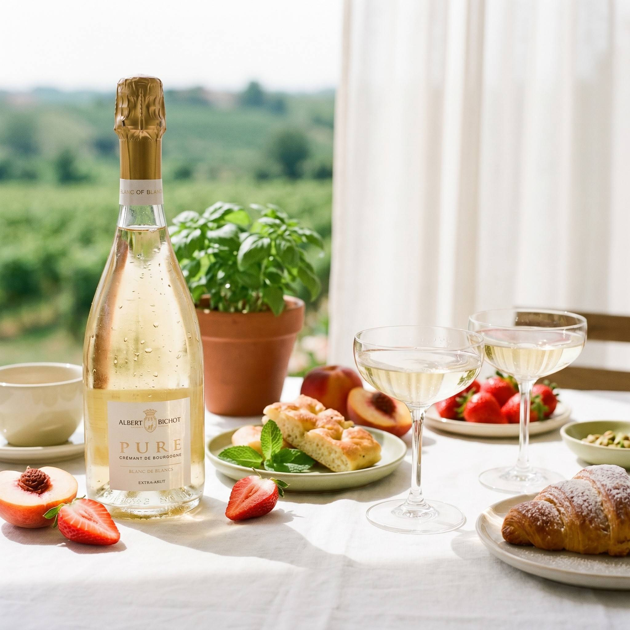 Crémant de Bourgogne BLANC DE BLANCS "PURE" - 750ml от BNKWines.bg