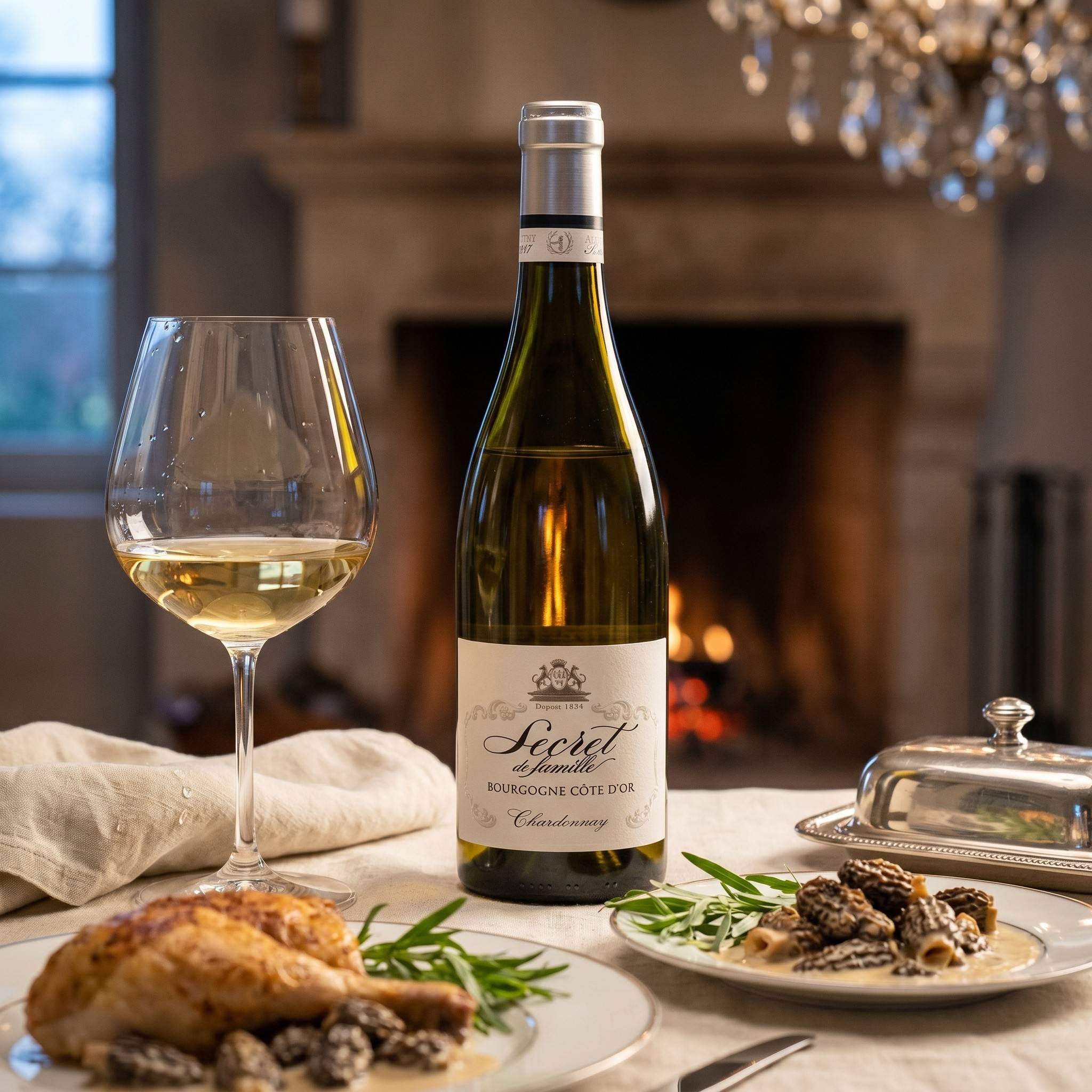 Bourgogne “Secret de Famille” Chardonnay - 750ml от BNKWines.bg