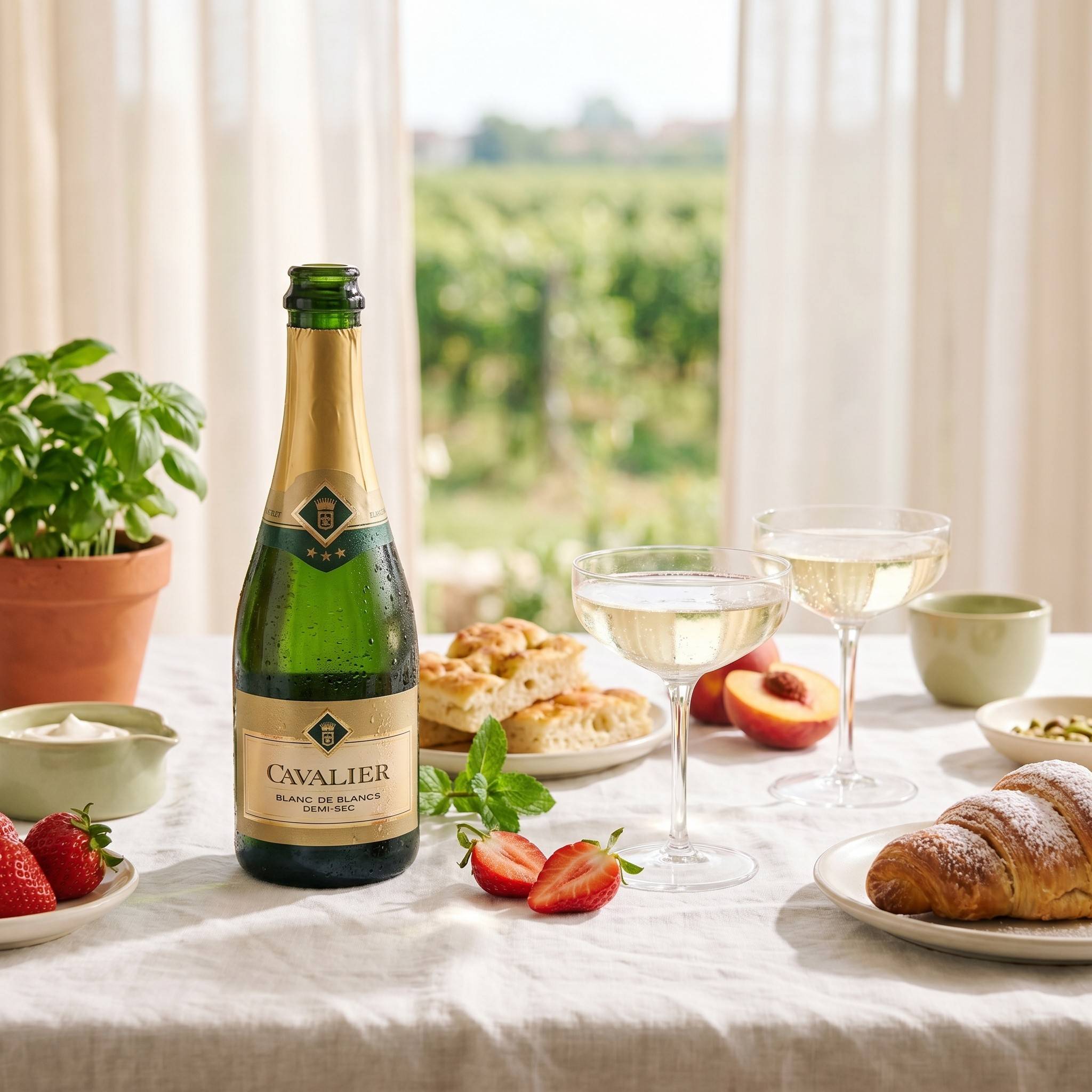 “Cavalier” Blanc de Blancs Brut France - 200ml от BNKWines.bg