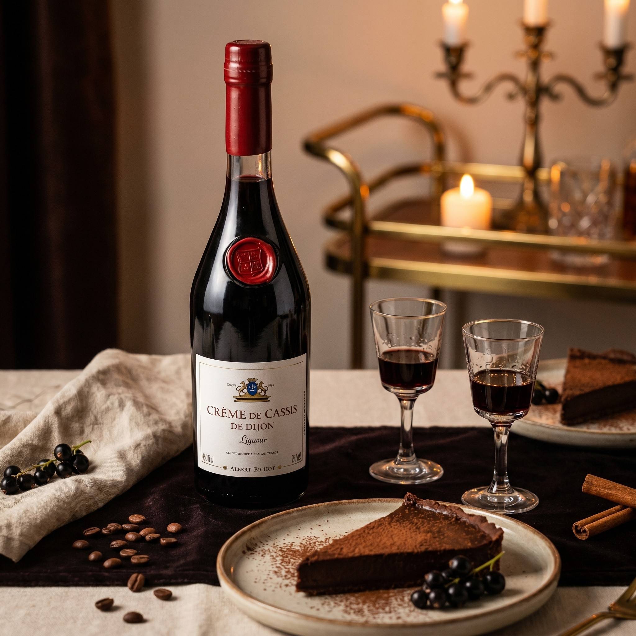 Crème de Cassis de Dijon Blackcurrant Liqueur - 700ml от BNKWines.bg