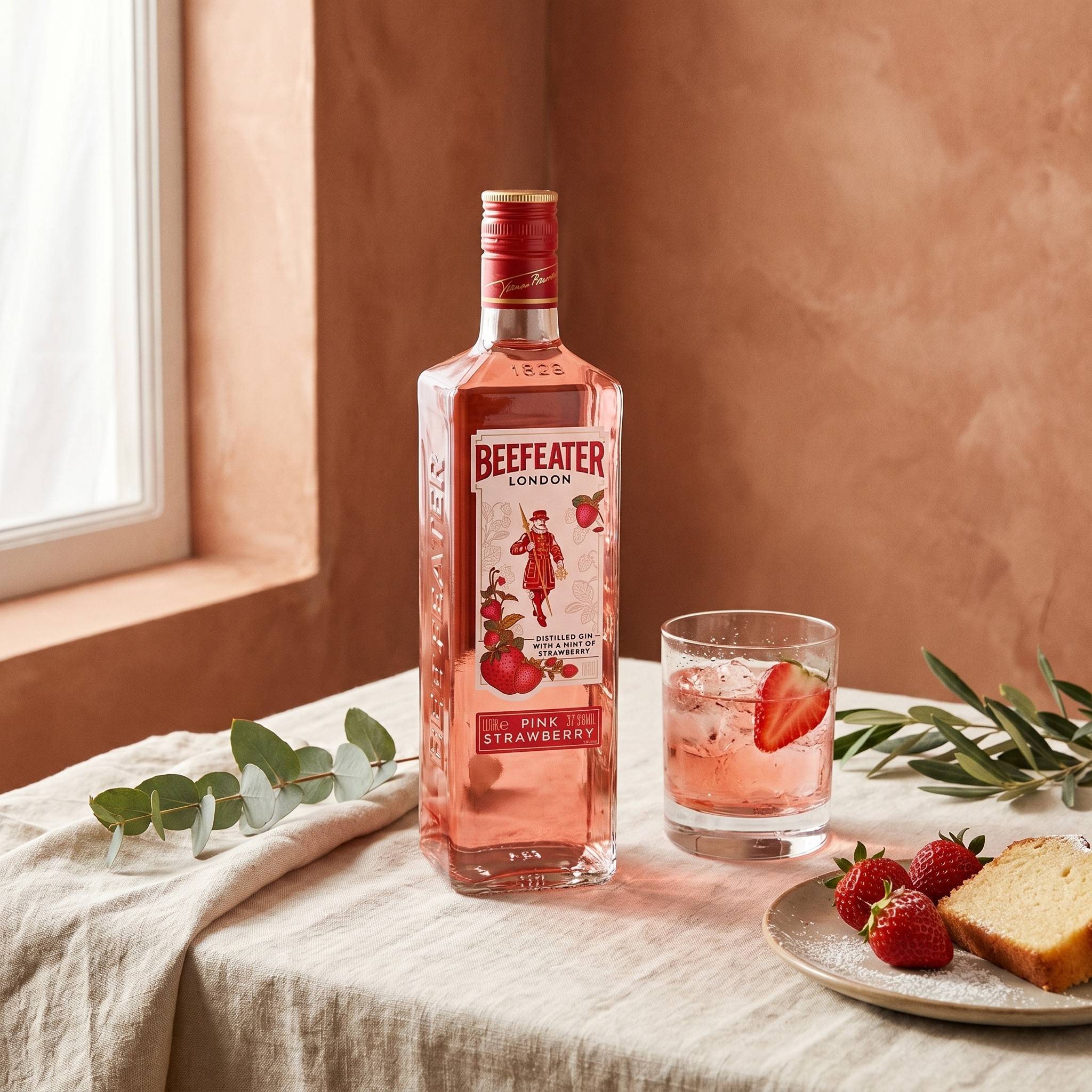 Джин Beefeater Pink Strawberry  от BNKWines.bg