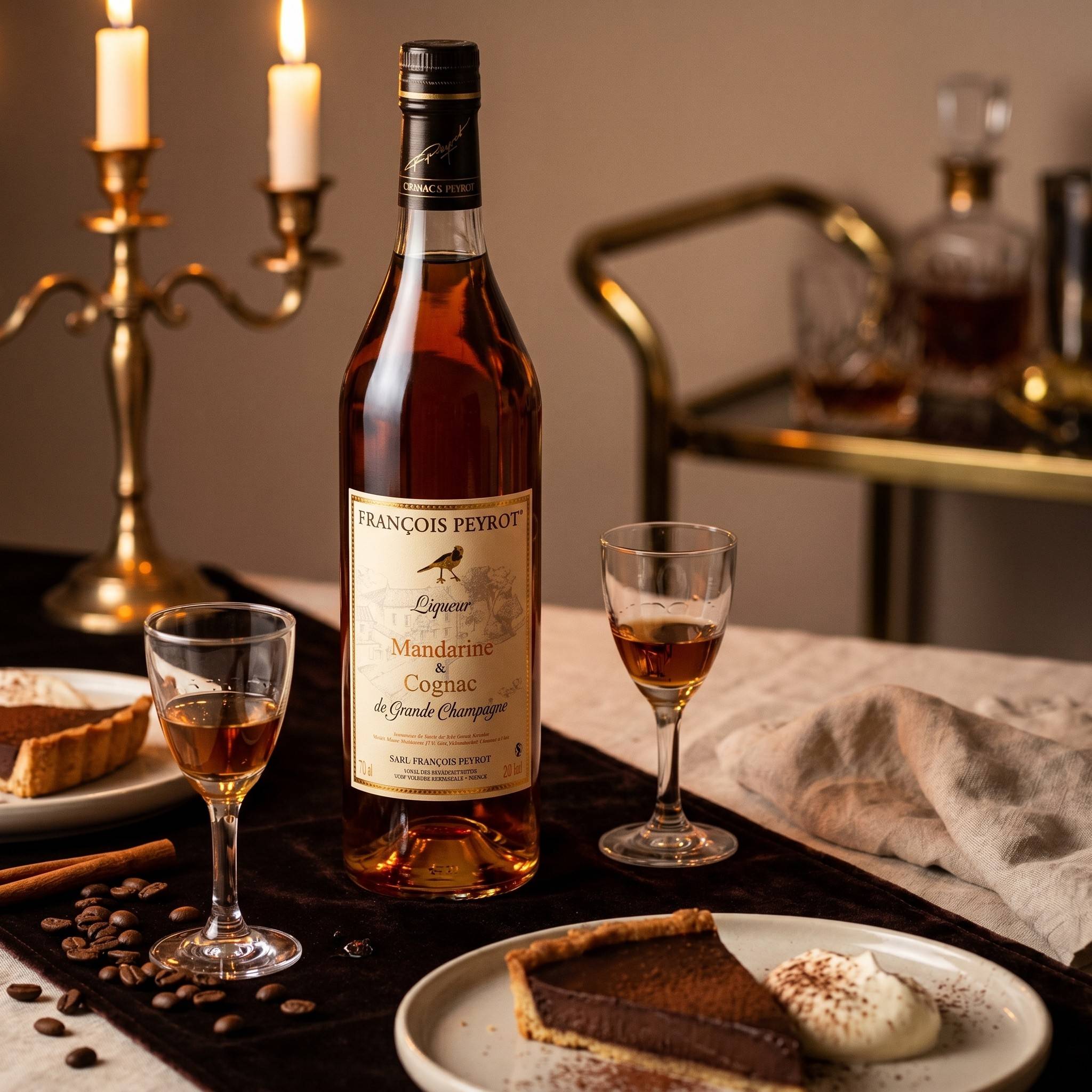 François Peyrot Liqueur Mandarine and Cognac de Grande Champagne от BNKWines.bg