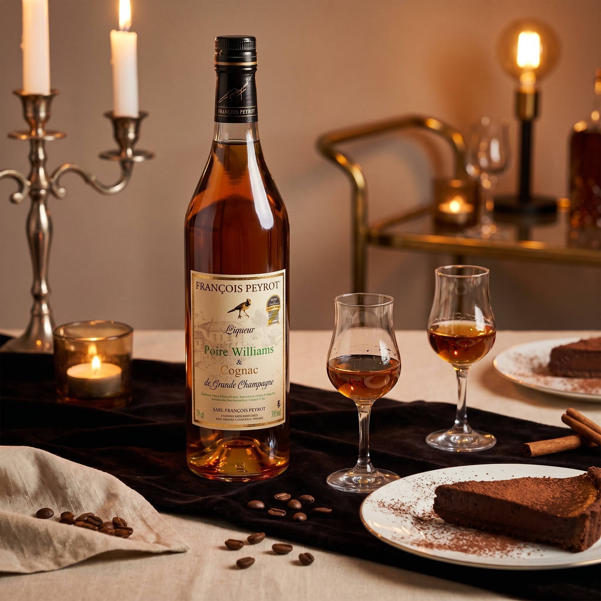 François Peyrot Liqueur Poire Williams and Cognac de Grande Champagne - 700ml от BNKWines.bg