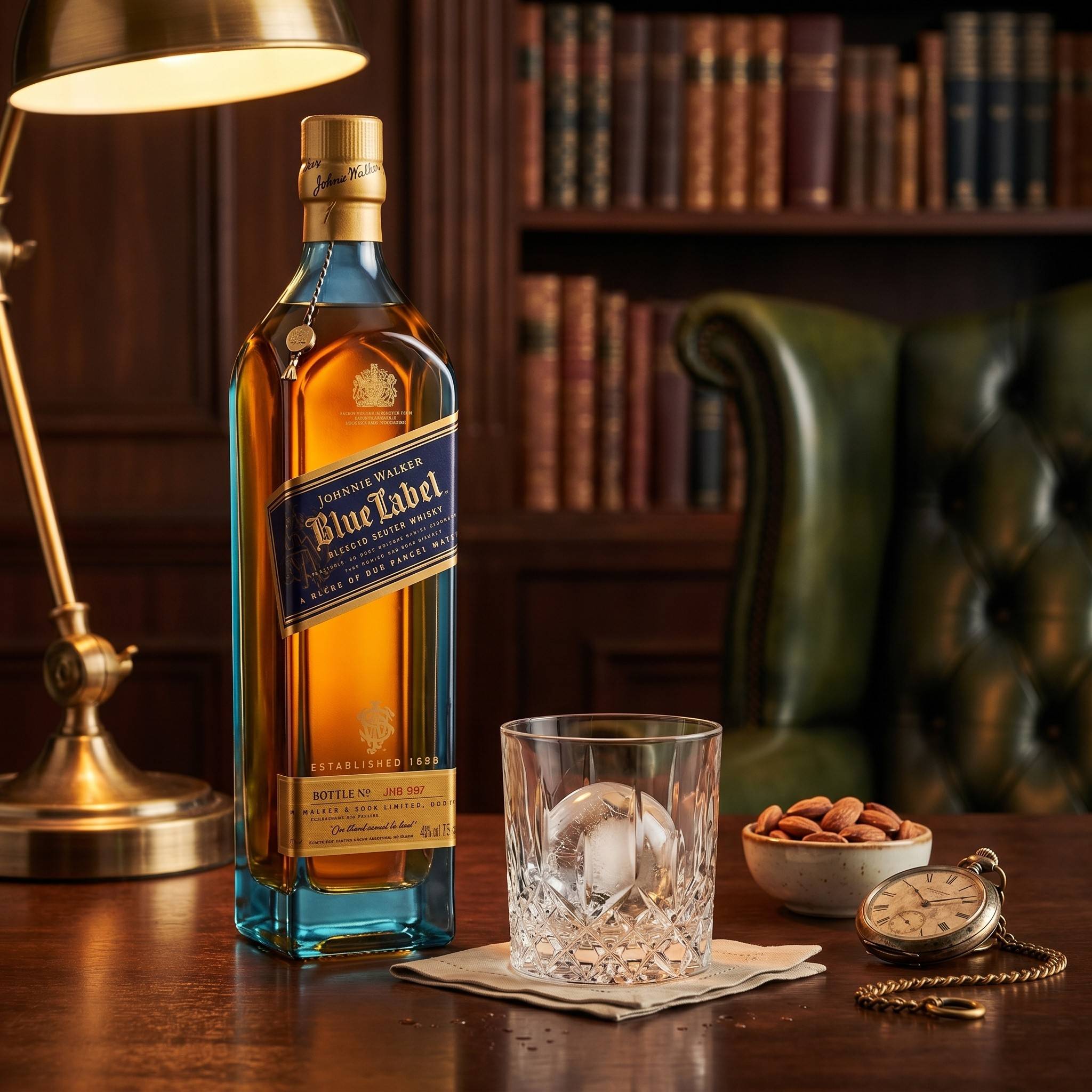 Johnnie Walker Blue Label 1l  от BNKWines.bg