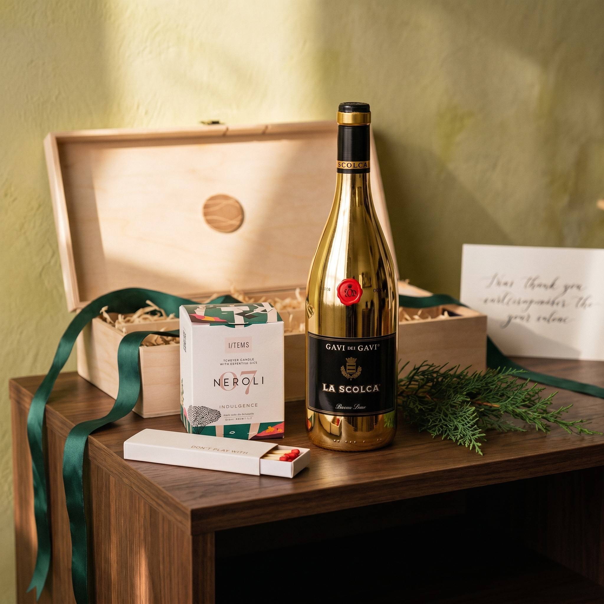 Подаръчна кутия: La Scolca Gold Edition от BNKWines.bg
