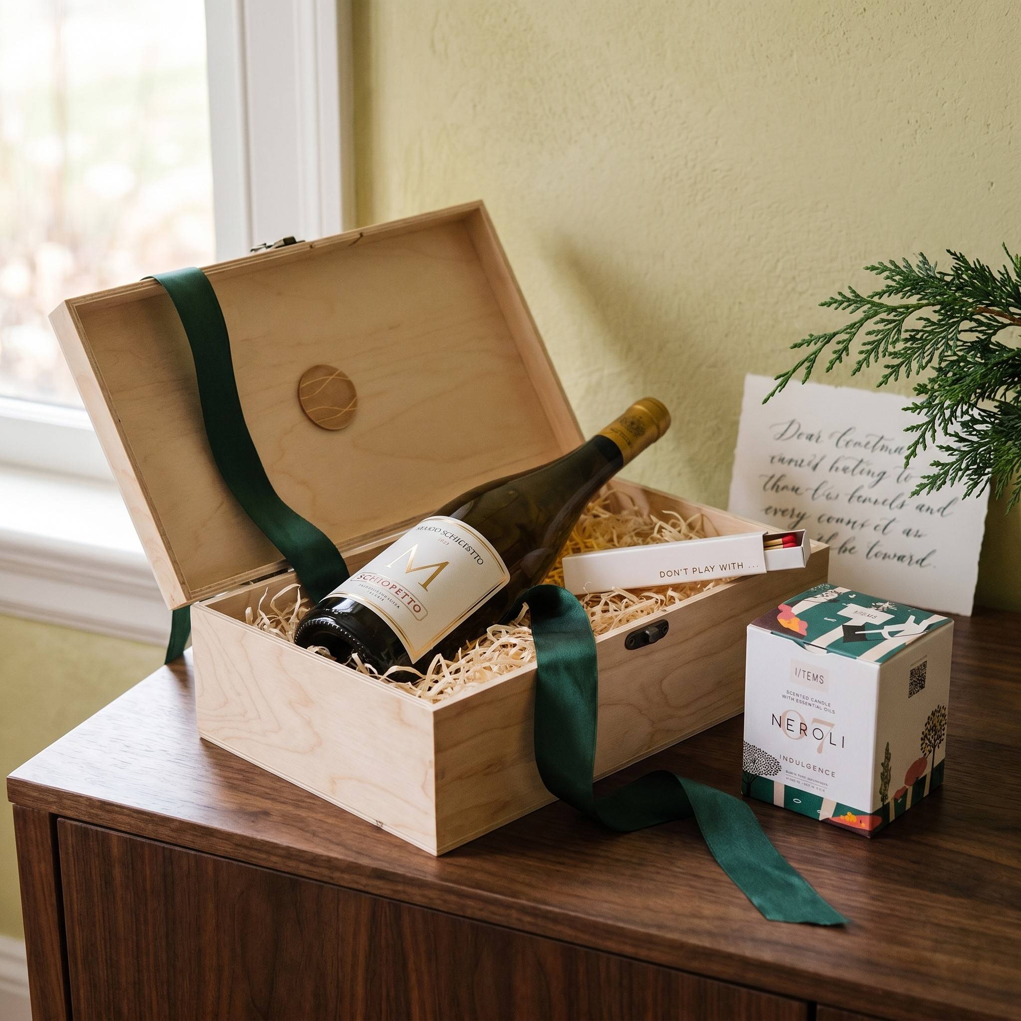 Подаръчна кутия: “M” Schiopetto от BNKWines.bg