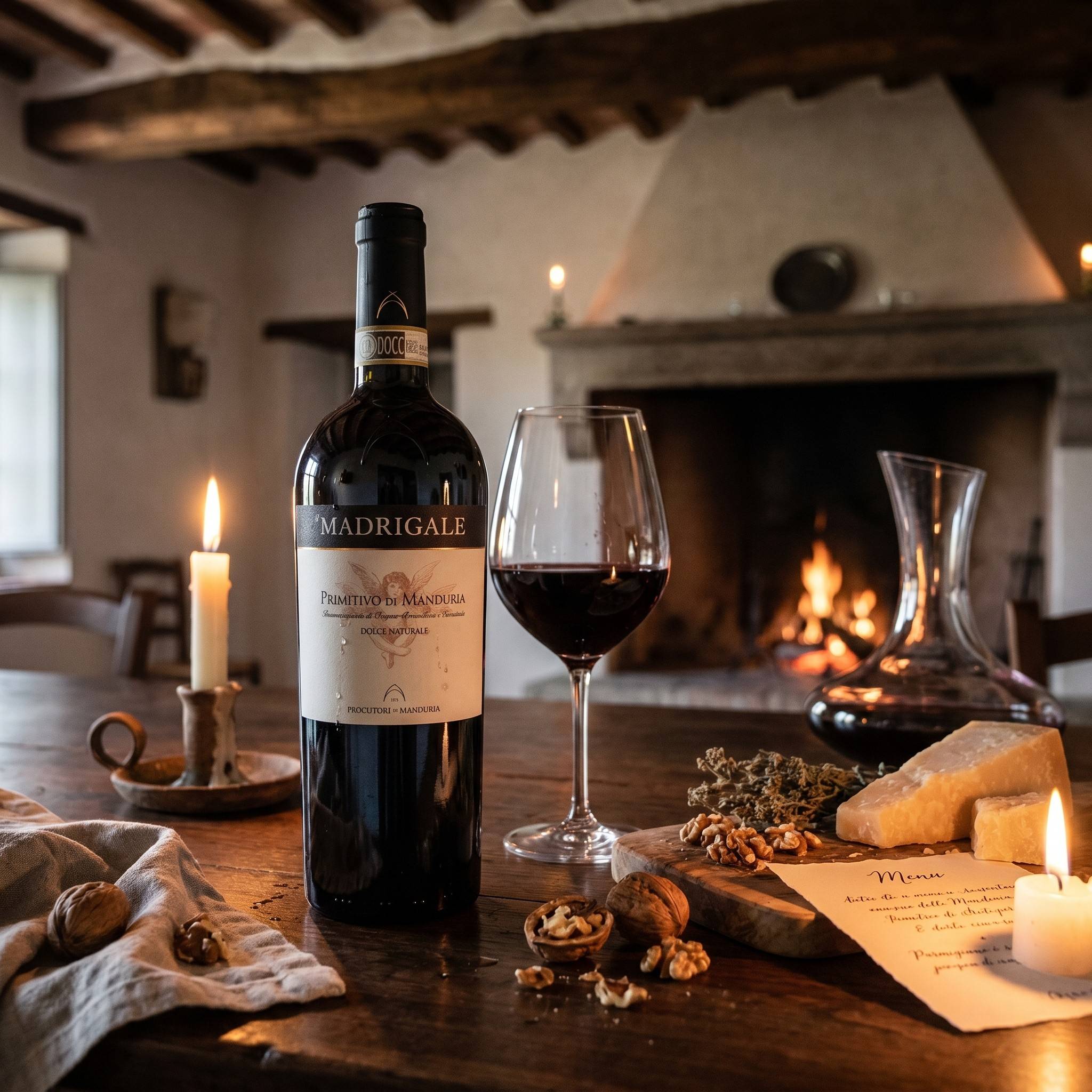 “Madrigale” Primitivo di Manduria DOC Dolce Naturale - 750ml от BNKWines.bg