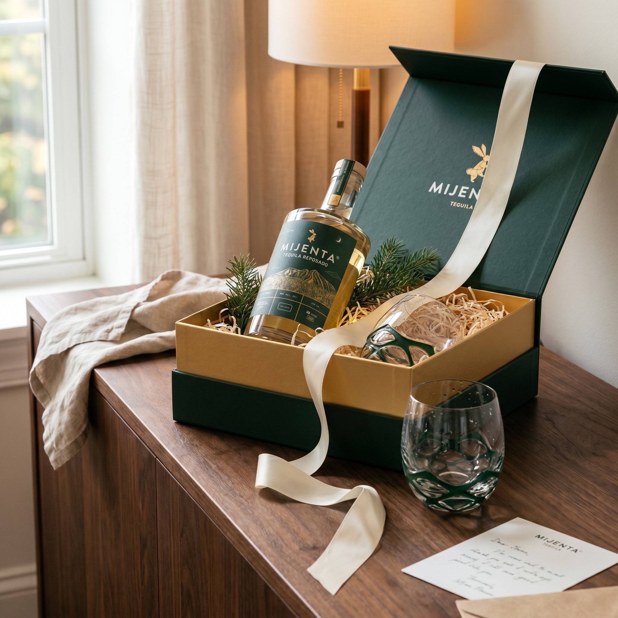 Mijenta Reposado - Box with glasses - 700мл от BNKWines.bg