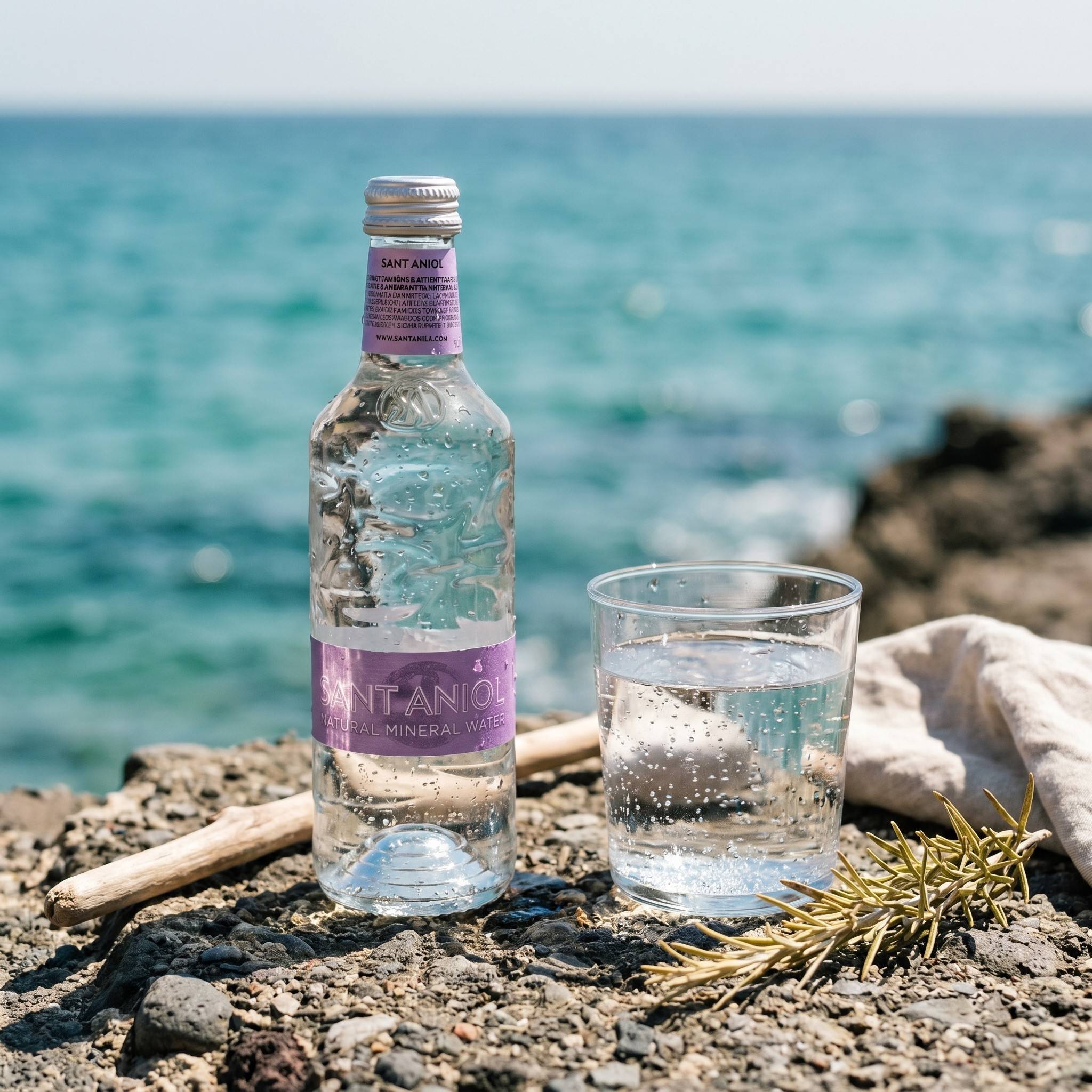 Минерална вода Rocks Sparkling 330ml от BNKWines.bg