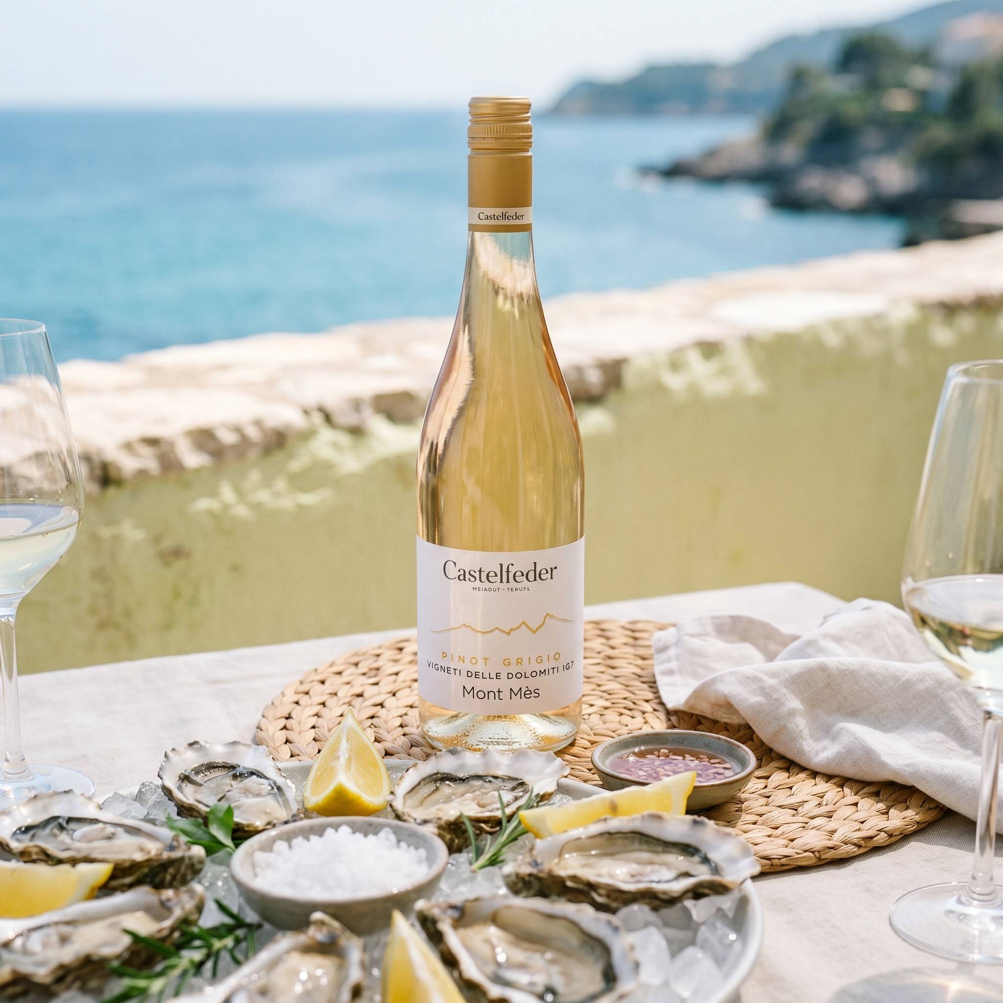 Pinot Grigio “Mont Mes“ - 750ml от BNKWines.bg