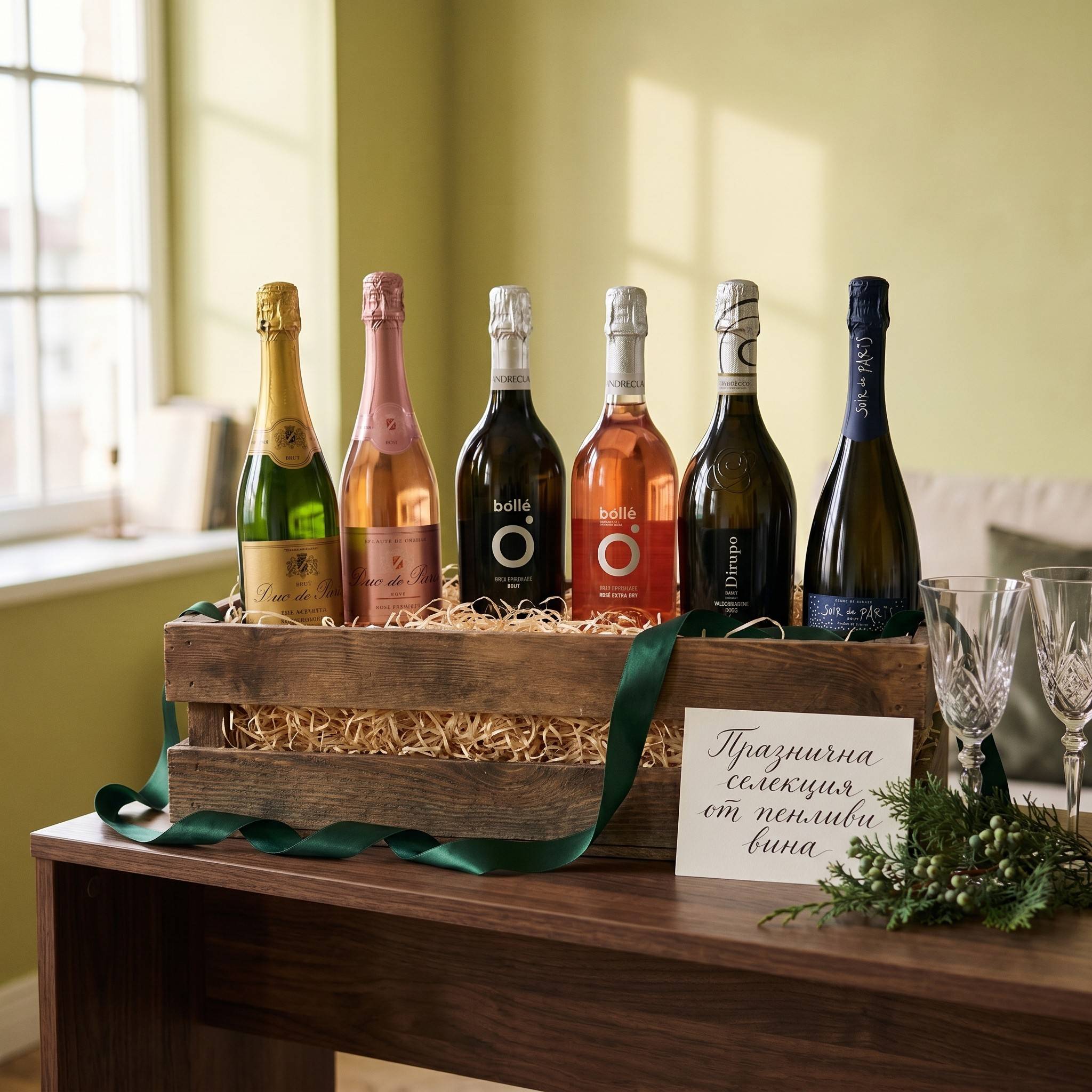 Прaзнична селекция от пенливи вина от BNKWines.bg