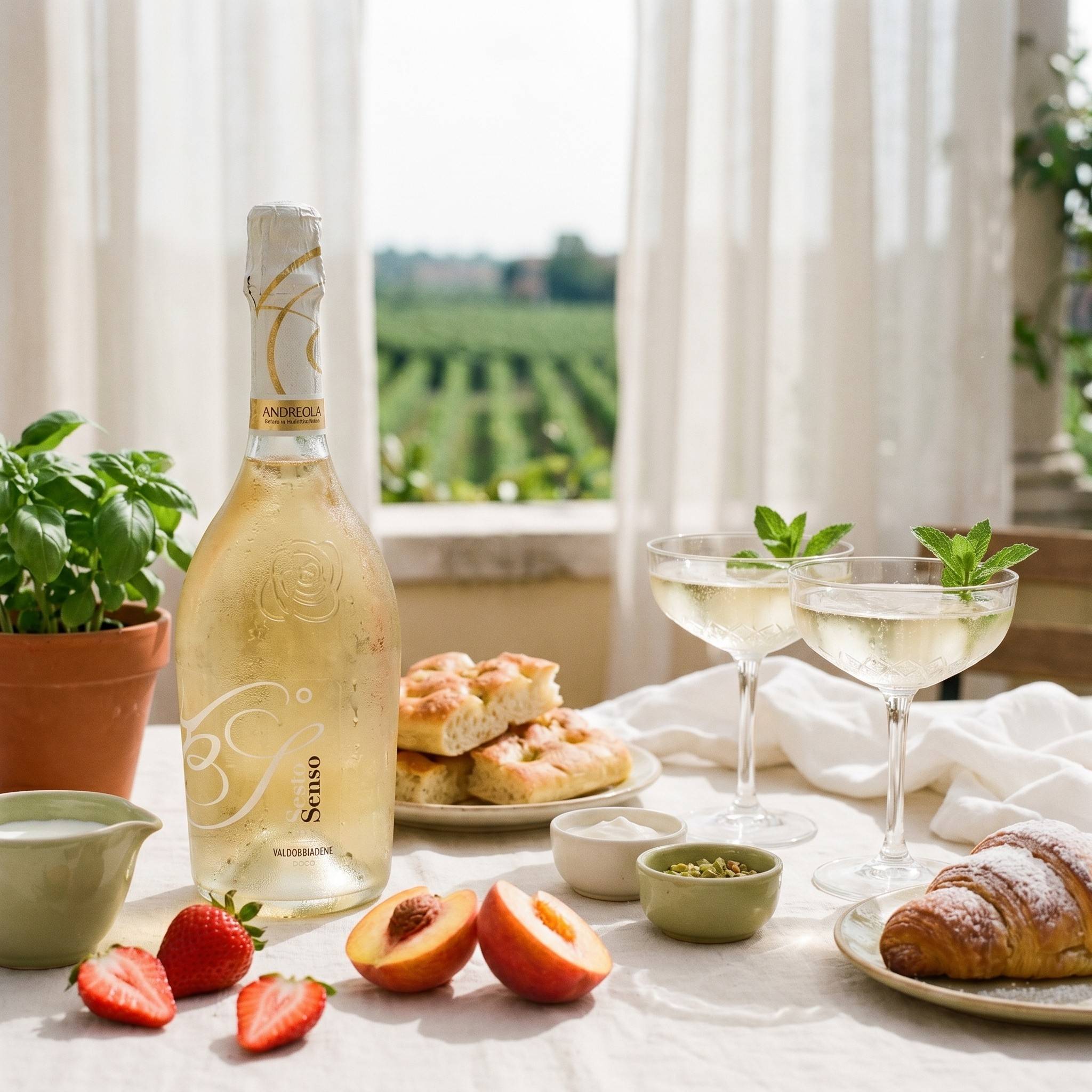 Sesto Senso Dry Valdobbiadene Prosecco Superiore DOCG - 750ml от BNKWines.bg