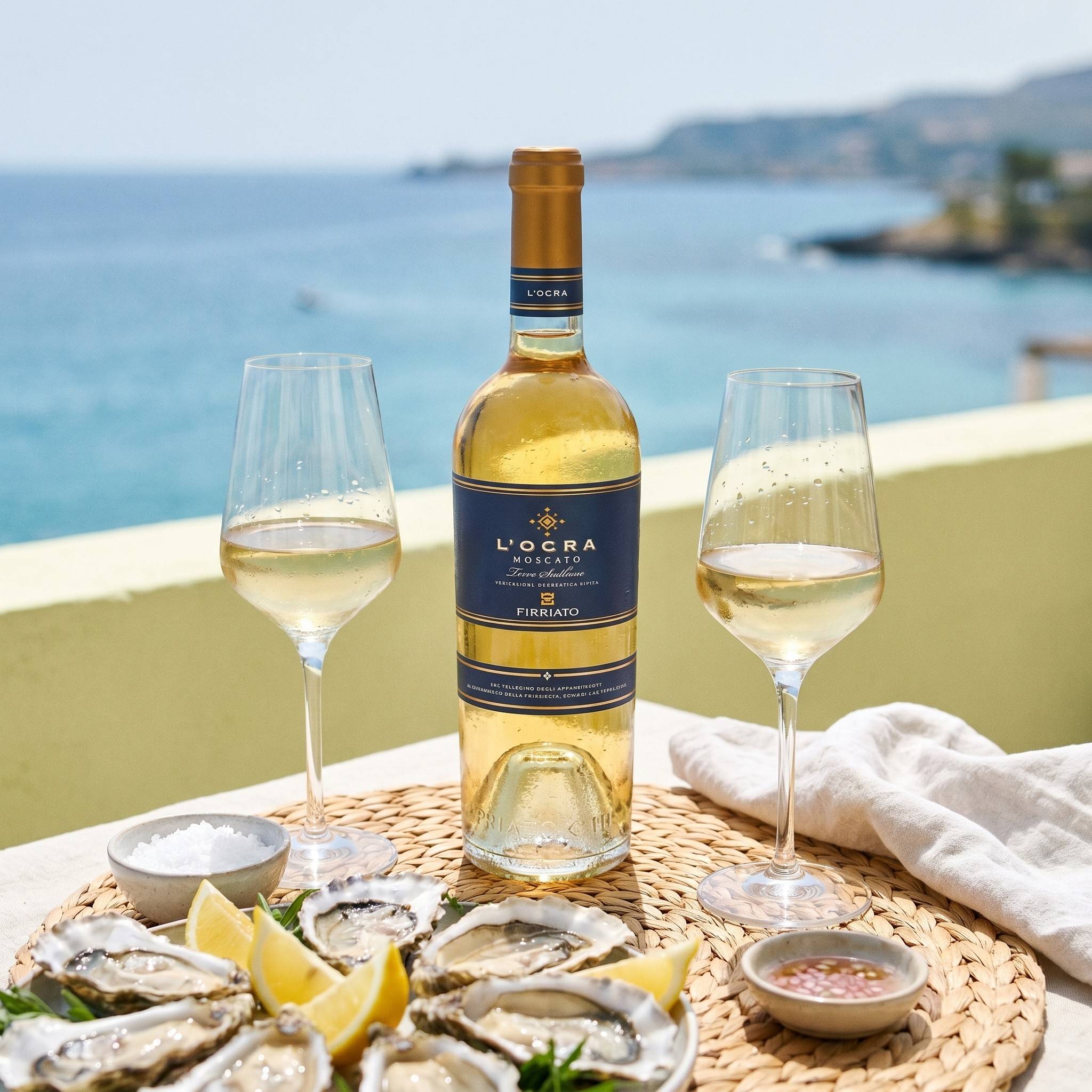 Terre L’Ocra Moscato Naturale sweet wine - 500ml от BNKWines.bg