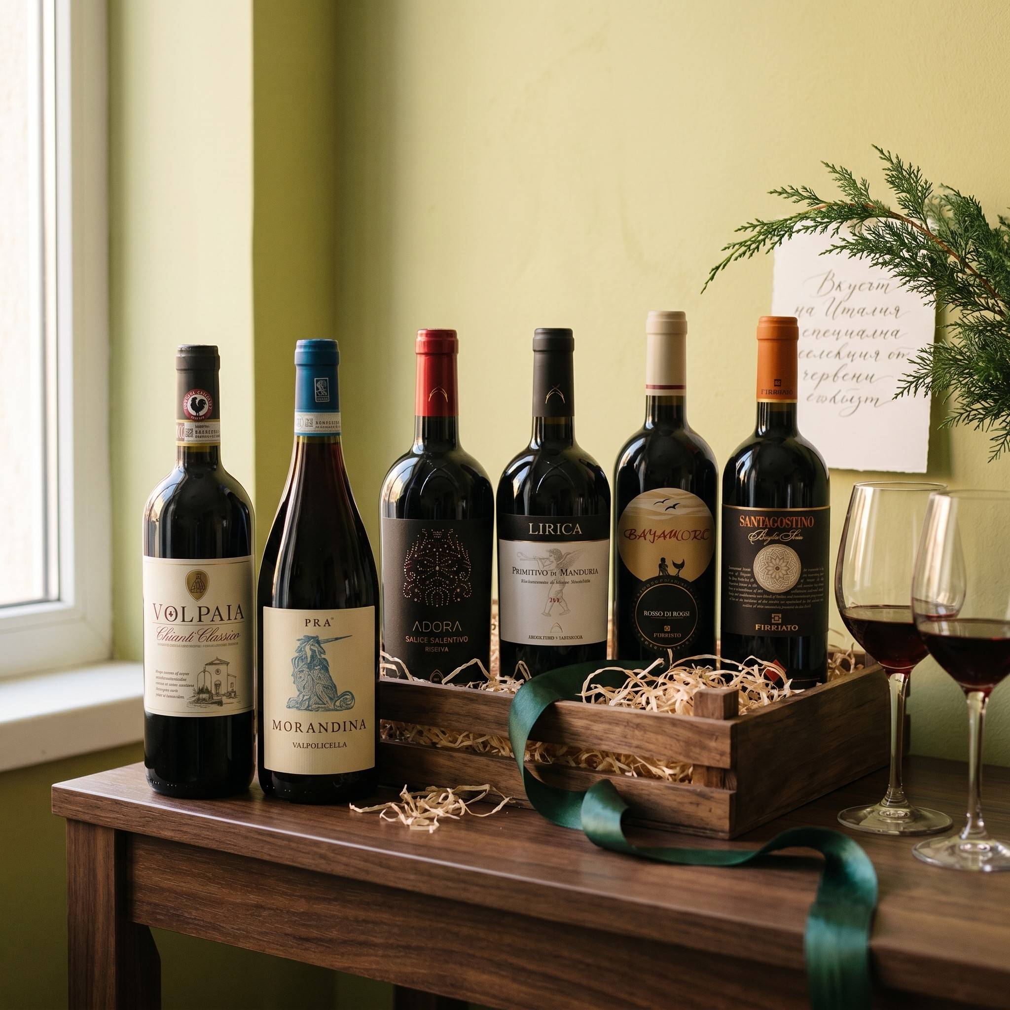 Вкусът на Италия специална селекция от червени вина от BNKWines.bg